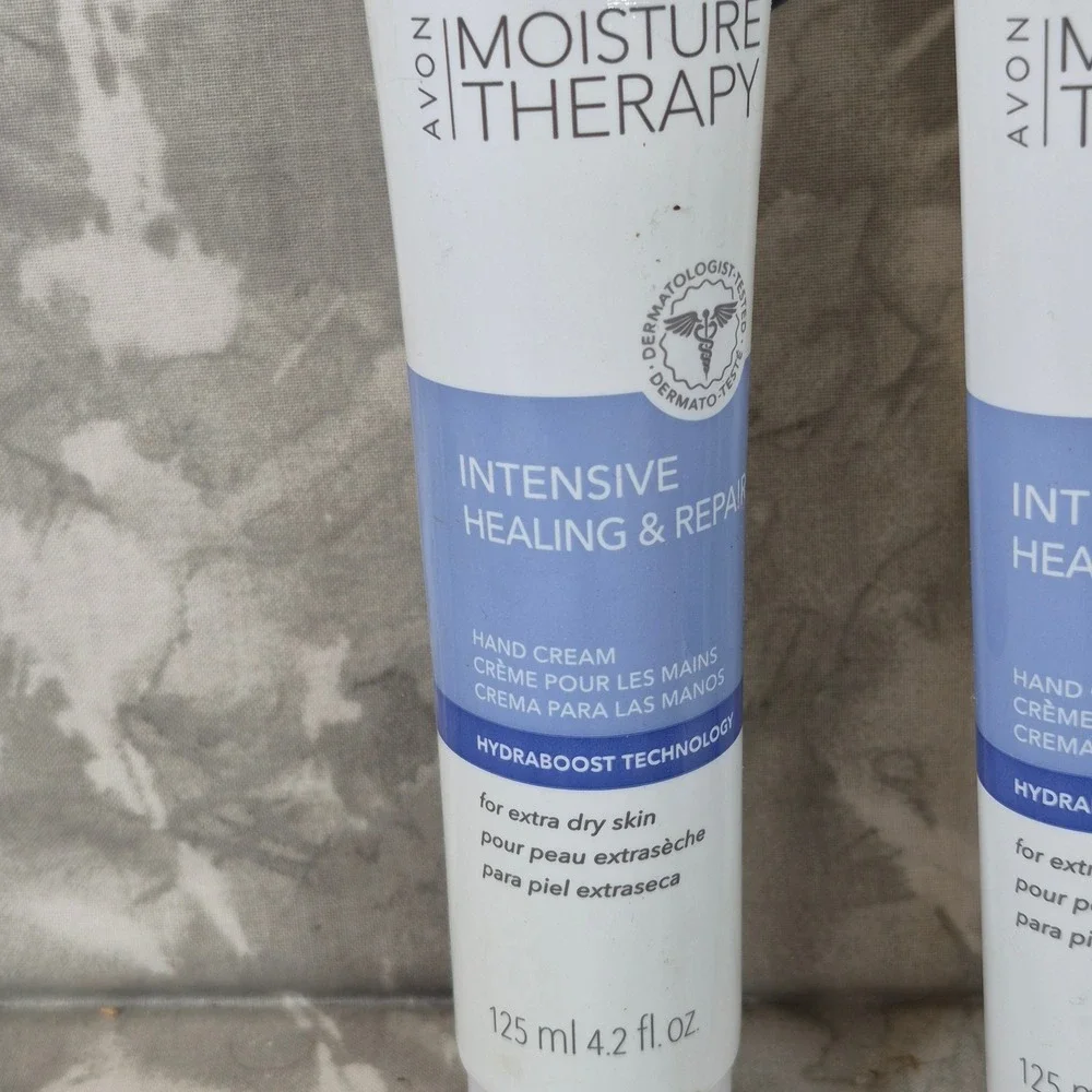 Avon Moisture Therapy Intensive Healing & Repair Hand Cream 4.2 oz Set of 2